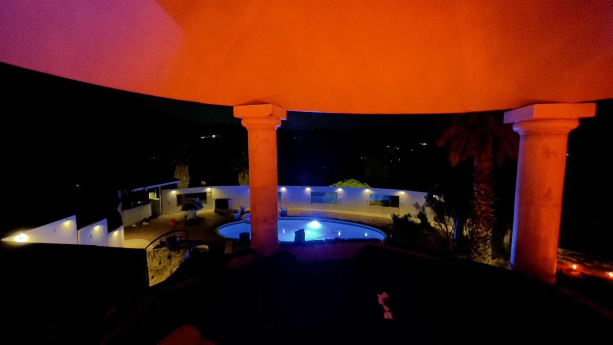 Private Home On 10 Acres - Heated Salt Pool & Jacuzzi, Mountain & City Views, Horseshoes, Basketball, Bbq, Golf Putting, Foosball, Croquet, Bose Stereo, White Cotton Bedding - Hilltop Hacienda, Pool Heat Optional Jamul Bagian luar foto